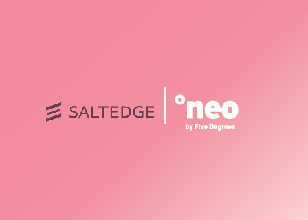 Saltedge and °neo by Five Degrees